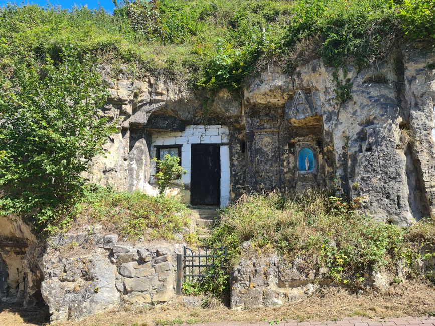 The Dickeyville Grotto shrine in the village of Dickeyville, Wisconsin